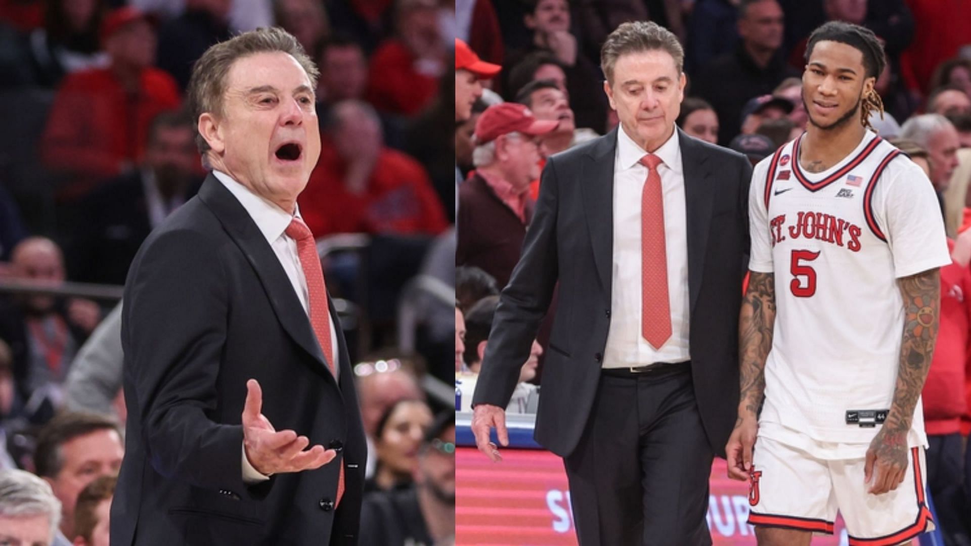 Rick Pitino dives into his usual reaction to defeats ahead of UConn vs St John