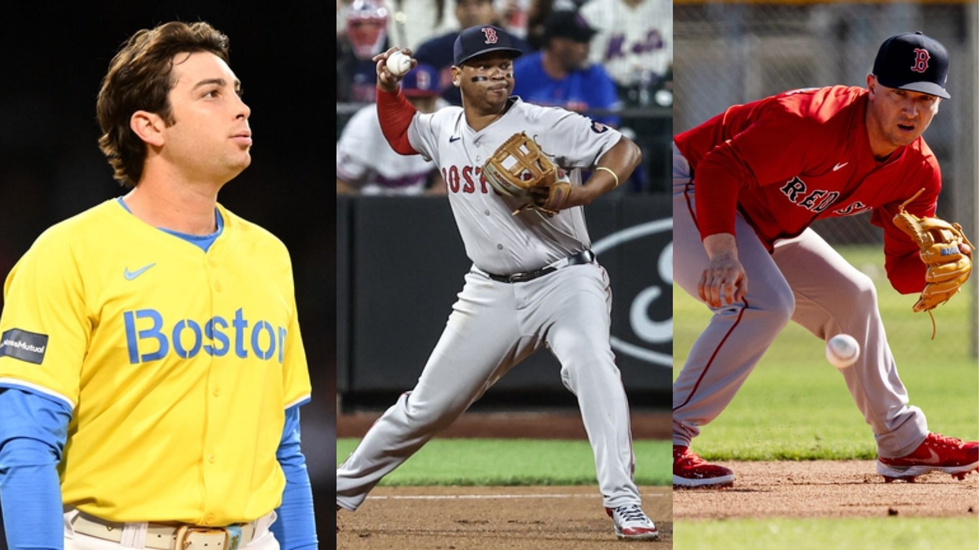 Boston Red Sox Sluggers - Triston Casas, Rafael Devers, &amp; Alex Bregman