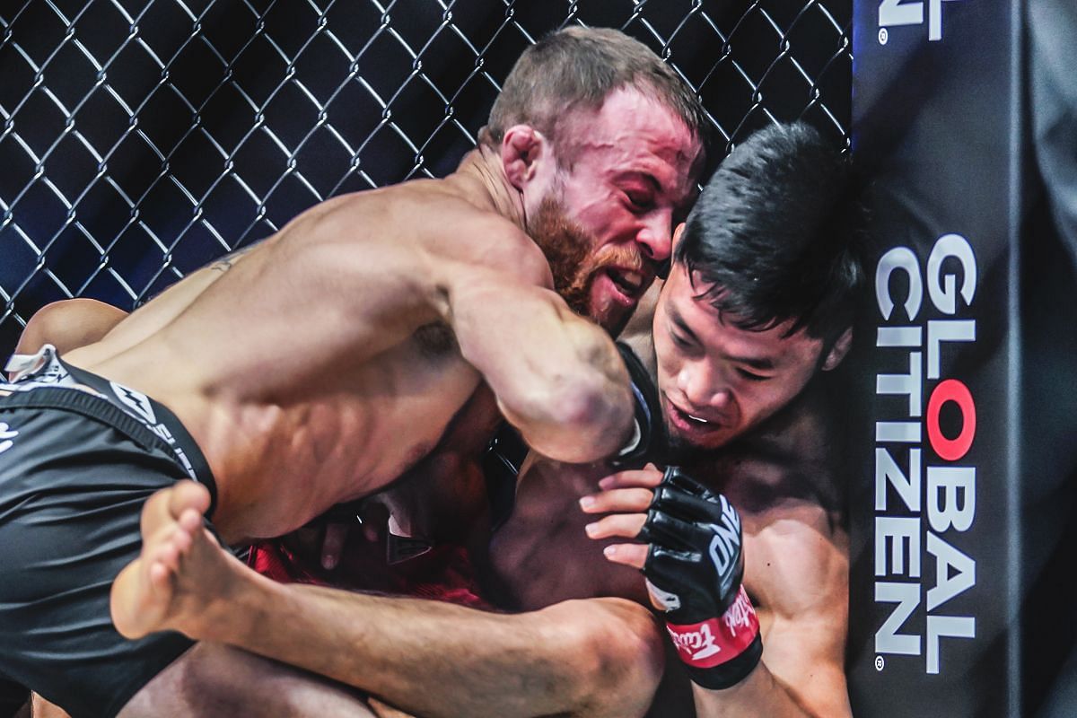 Jarred Brooks (left), Lito Adiwang (right) [Photo via ONE Championship]