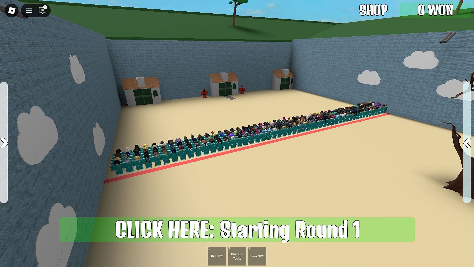 Playing as a Spectator (Image via Roblox)