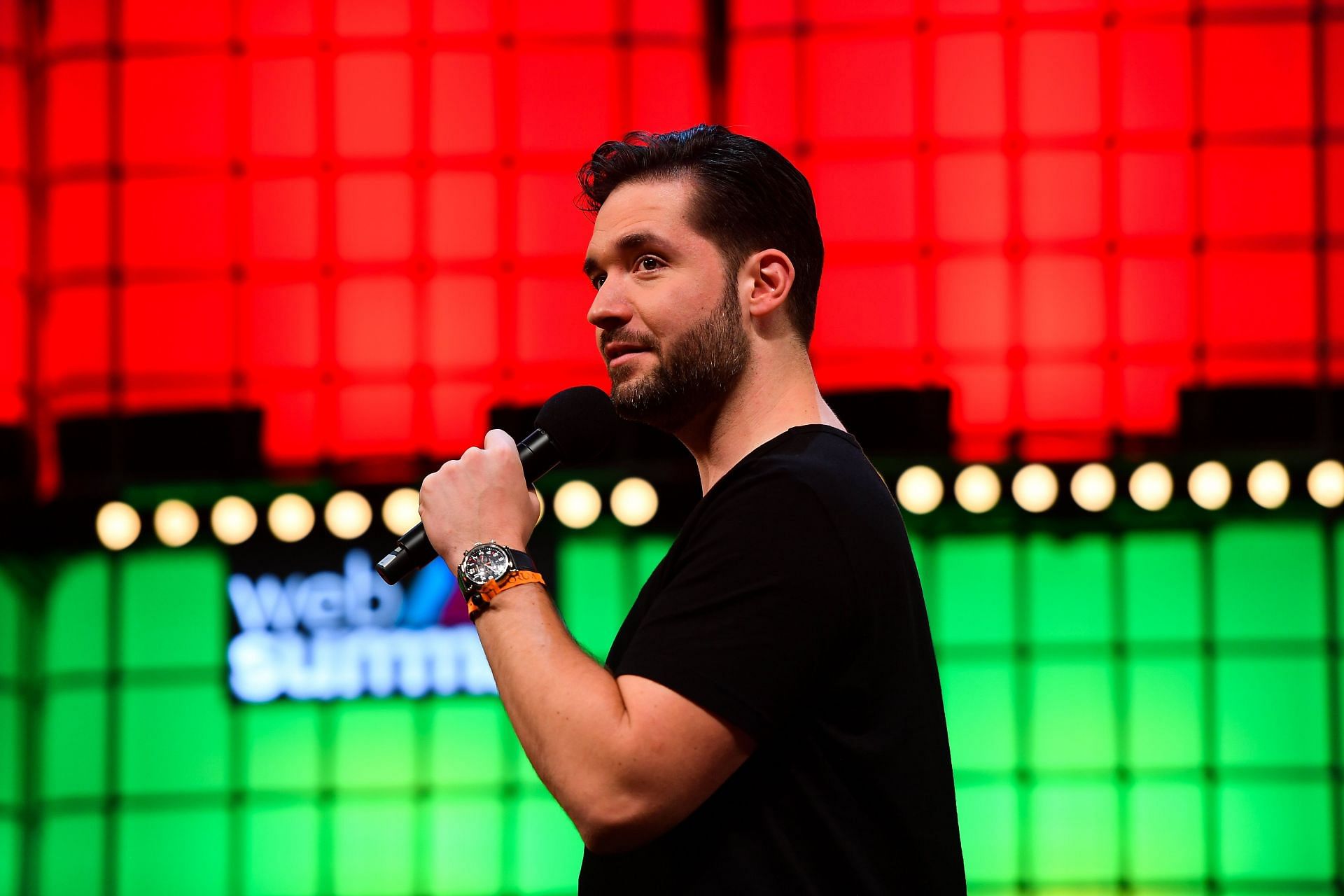 Ohanian at the Web Summit 2018 (Image Source: Getty)