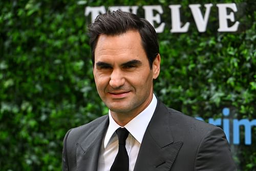 Roger Federer in style at an event- Source: Getty