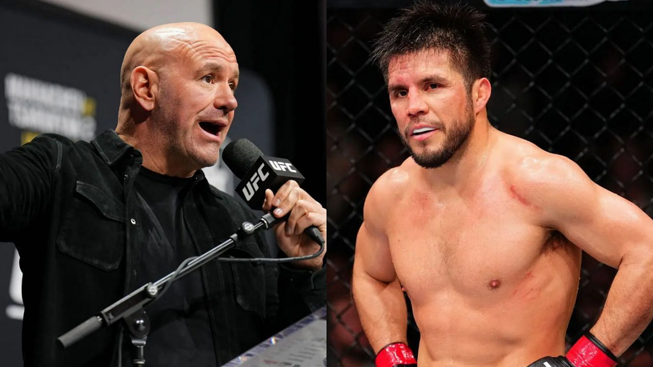 Dana White (Left) and Henry Cejudo (Right)