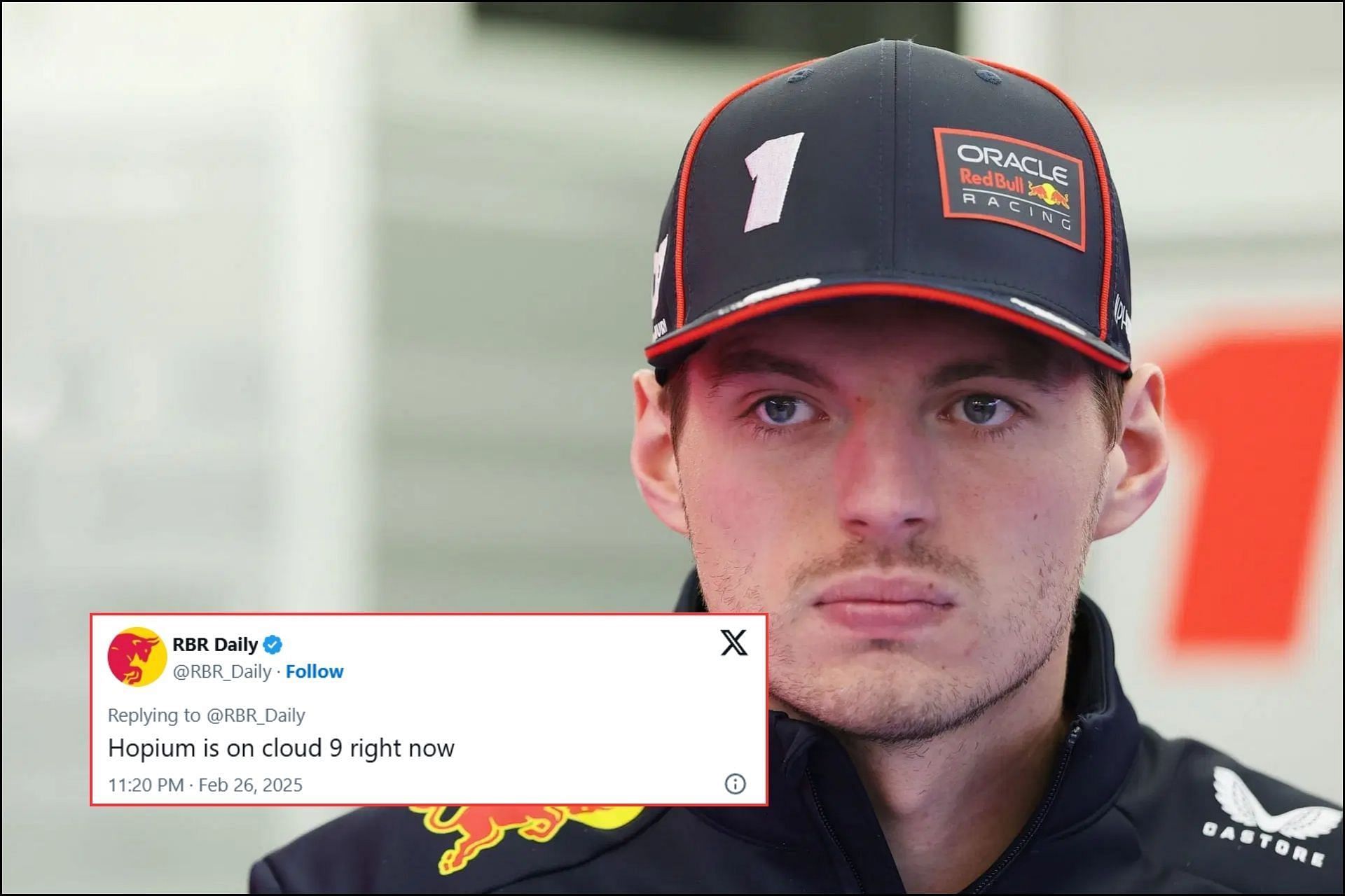 Fans react to Max Verstappen