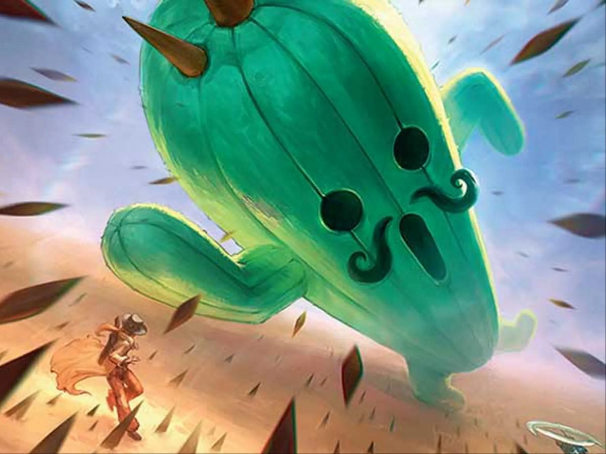 MTG Final Fantasy Jumbo Cactuar