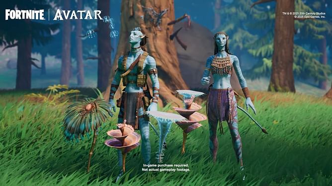 How to get Jake Sully and Neytiri (Avatar) skins in Fortnite