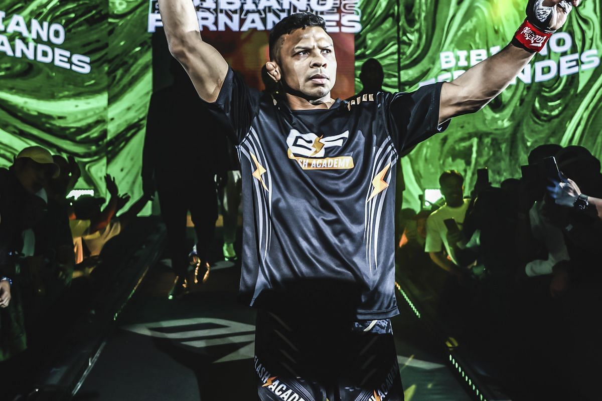 (Pictured) Brazilian MMA veteran Bibiano Fernandes.