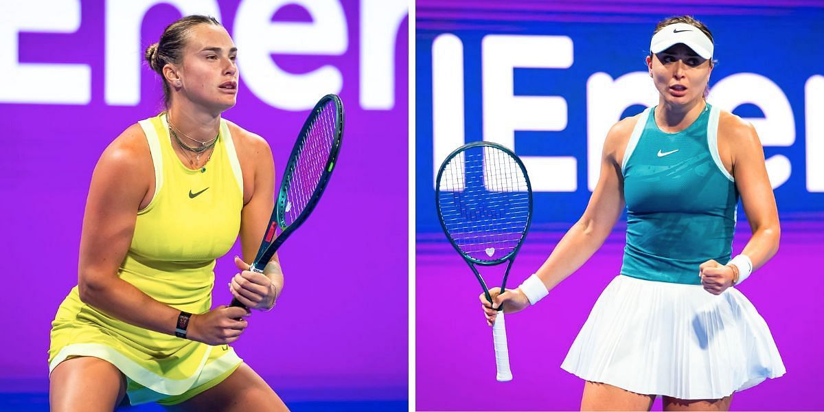 Aryna Sabalenka (L) &amp; Paula Badosa (R) [Image Source: Getty Images]