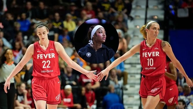 "Caitlin Clark needs to ask Fever to trade Lexie Hull" - Fever fans make feelings clear after 3-and-D guard raves about Angel Reese