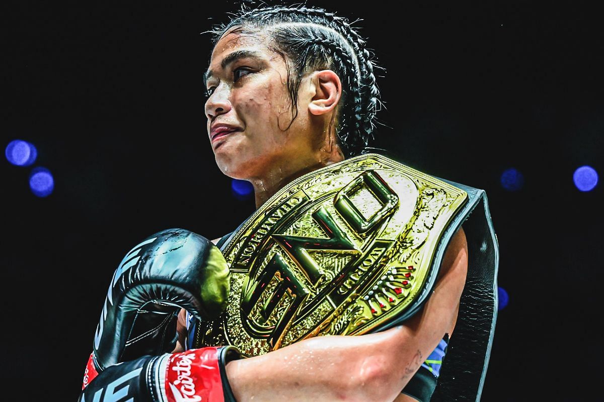 Jackie Buntan hints at another world title run in 2025. [Photo from ONE Championship]