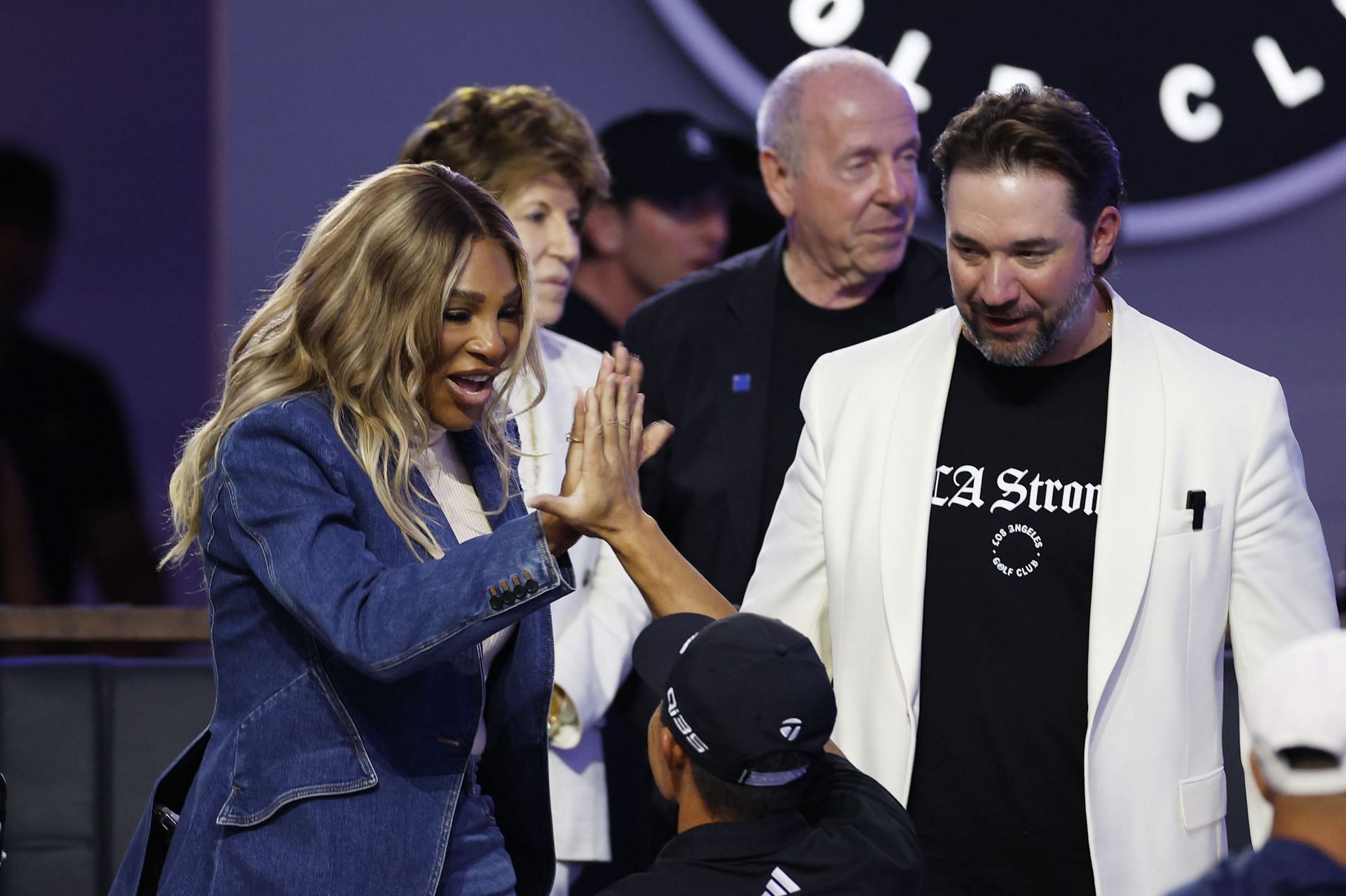 Serena Williams with her husband Alexis Ohanian - Source: Getty