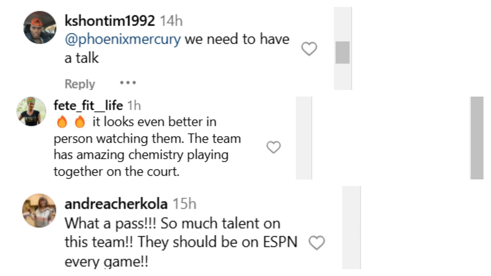 Fans react to Olivia Miles&rsquo; ridiculous pass to Hannah Hidalgo (Credit: IG/@ndwbb)