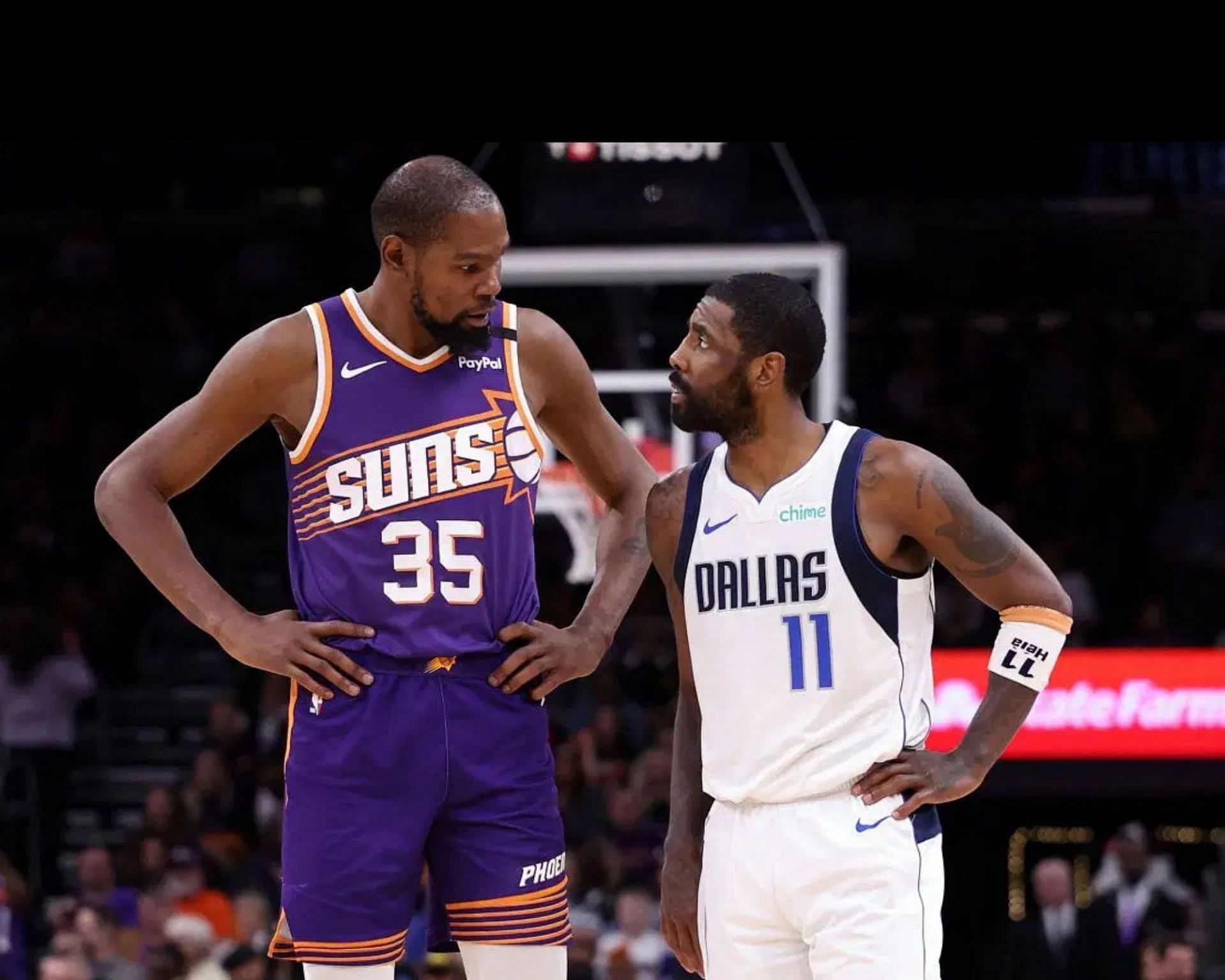 Kevin Durant and Kyrie Irving (Image Source: Getty)