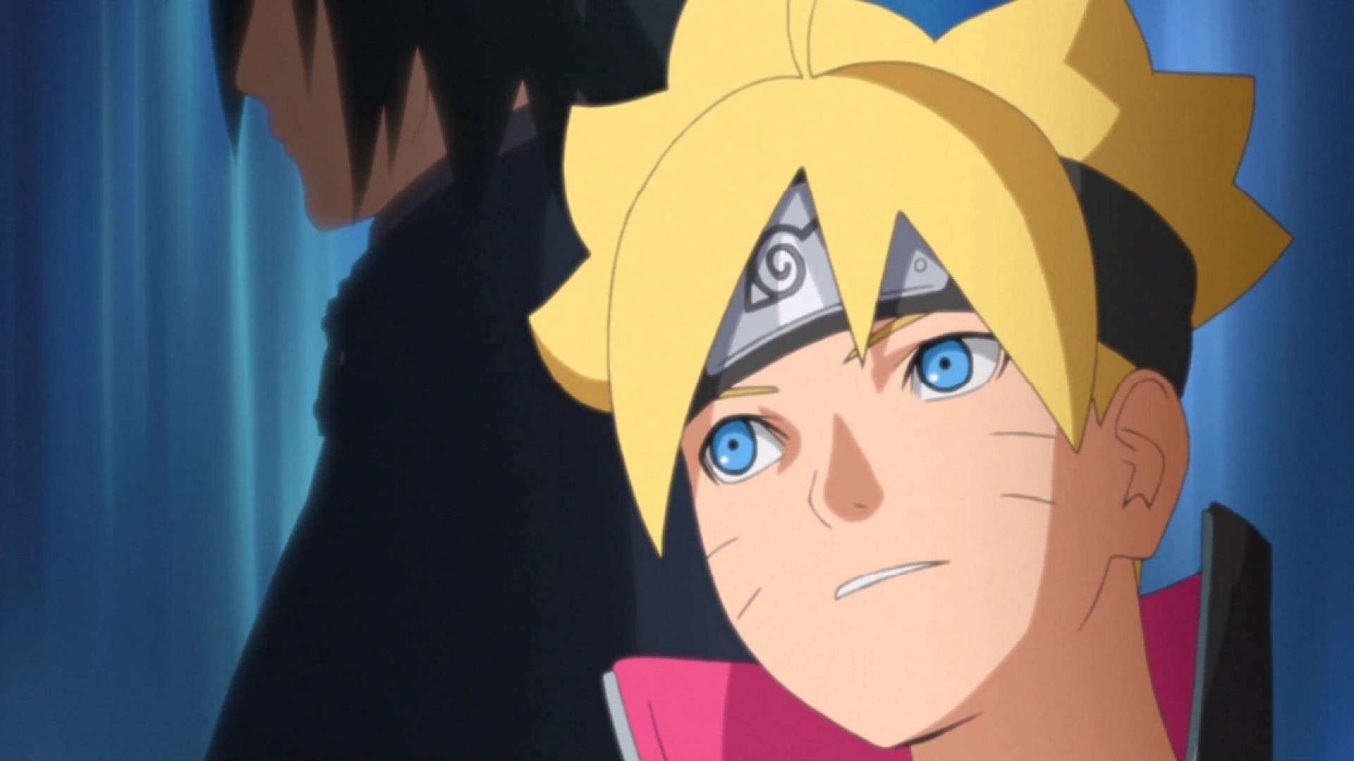 Boruto cheats with the ninja tool to impress Sasuke (Image via Studio Pierrot)