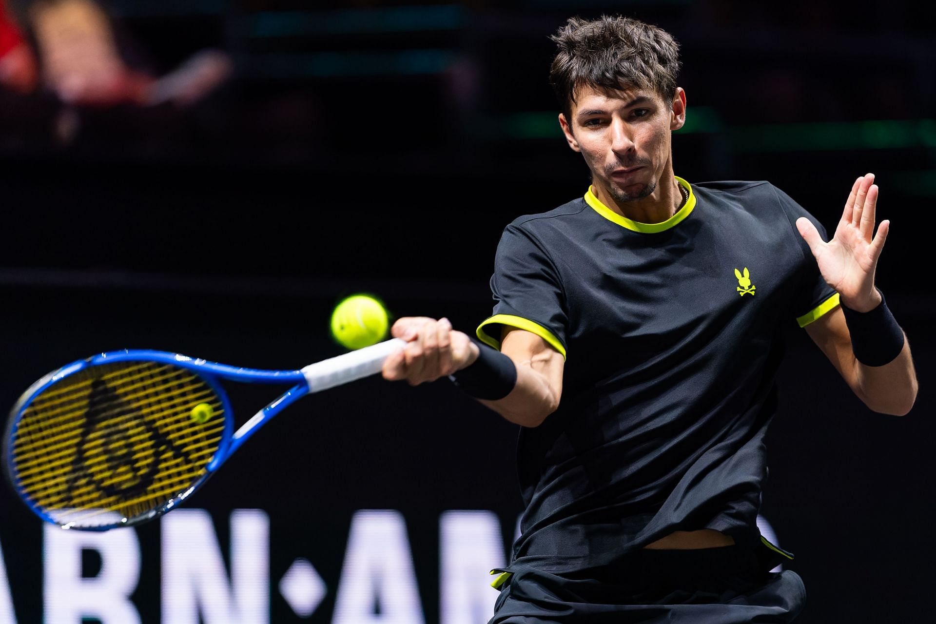 Alexei Popyrin at the ABN AMRO Open 2025. (Photo: Getty)