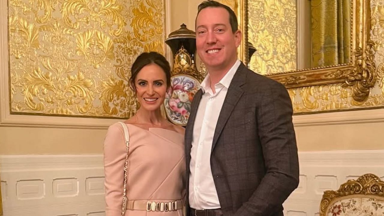 Kyle Busch and Samantha Busch (Image via Samantha Busch on Instagram)