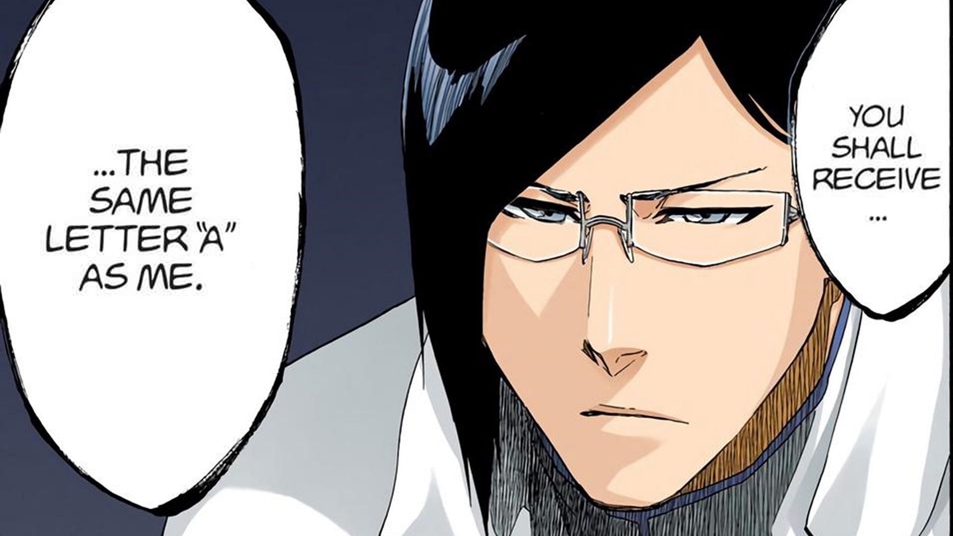 Uryu as he receives power from Yhwach (Image via Shueisha)