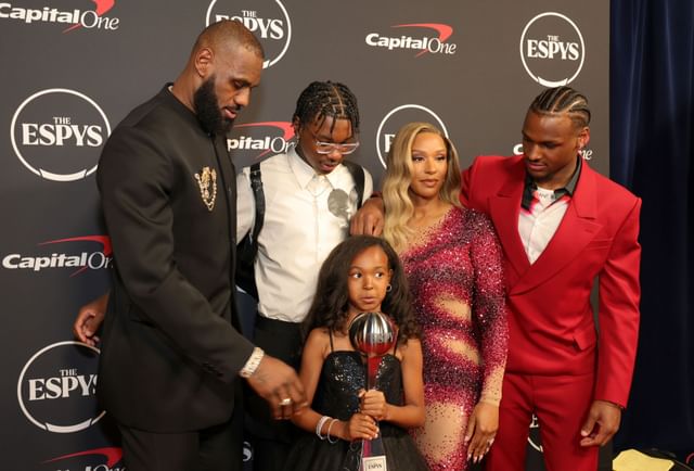 IN PIC: LeBron James' wife Savannah James shares son Bryce James' snap as appreciation post for her children on IG