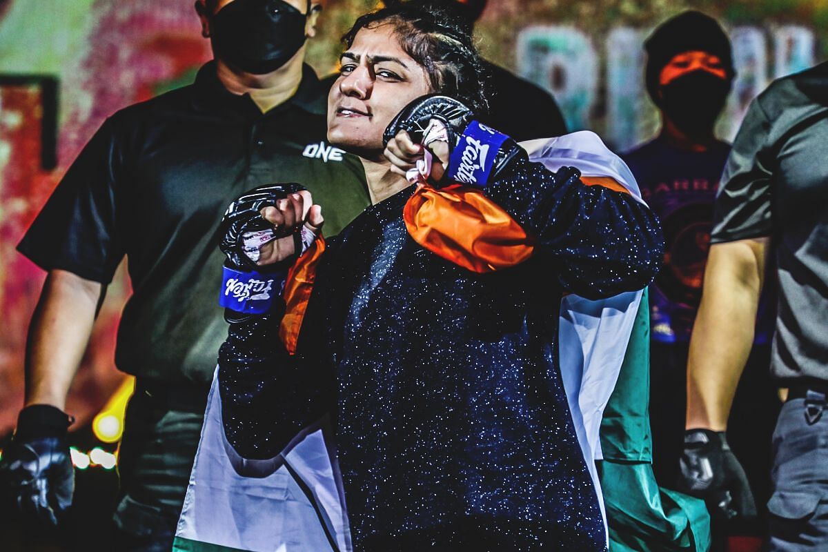 Ritu Phogat | Image credit: ONE Championship