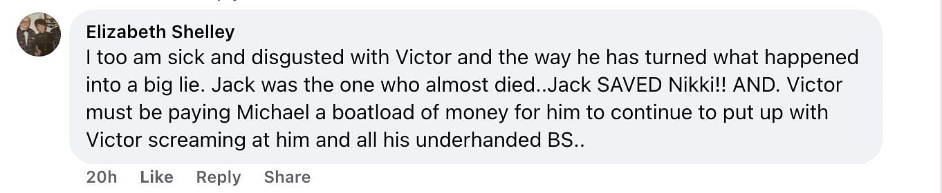 Screenshot from a Facebook post (Image via Facebook/Young and Restless Canadian Day Ahead Recaps - Soaps Spoilers)