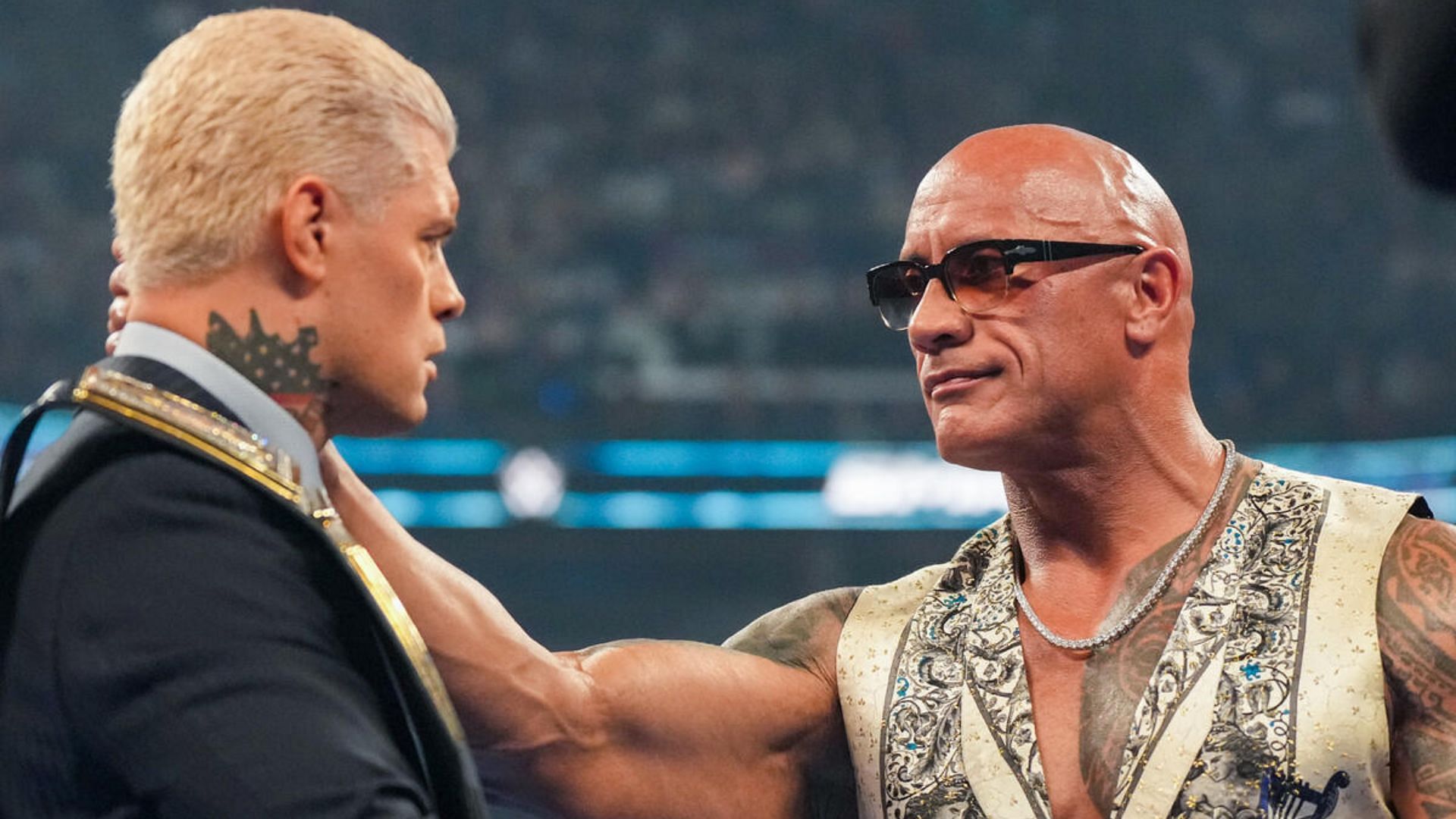 The Rock called out Cody Rhodes on SmackDown a few days ago [photo: wwe.com]