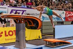 WATCH: 49-year-old Oksana Chusovitina wins over crowd during vault routine at World Cup, bags Bronze