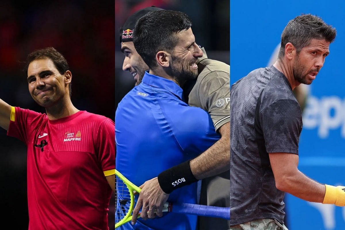 Rafael Nadal, Novak Djokovic, and Fernando Verdasco- Source: Getty