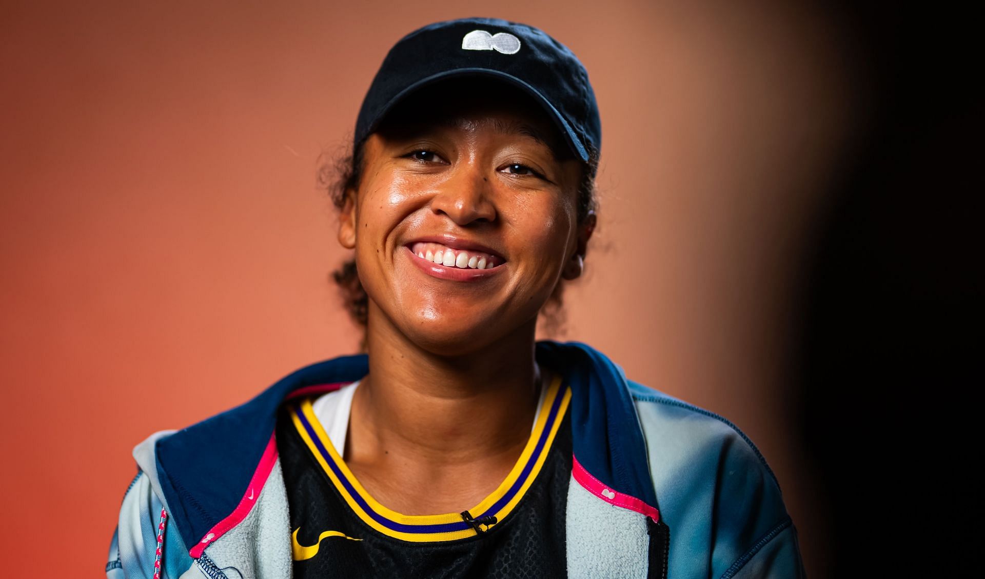 Naomi Osaka interacting with the media at the 2024 China Open (Source: Getty)