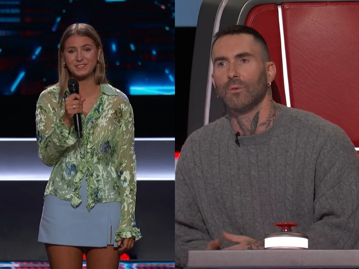 Grace-Miller Moody picks Adam Levine as her coach on The Voice season 27