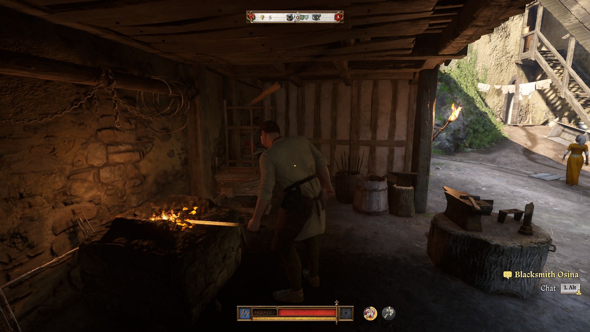 This merchant has the largest inventory across the Trosky region in Kingdom Come Deliverance 2 (Image via Deep Silver)