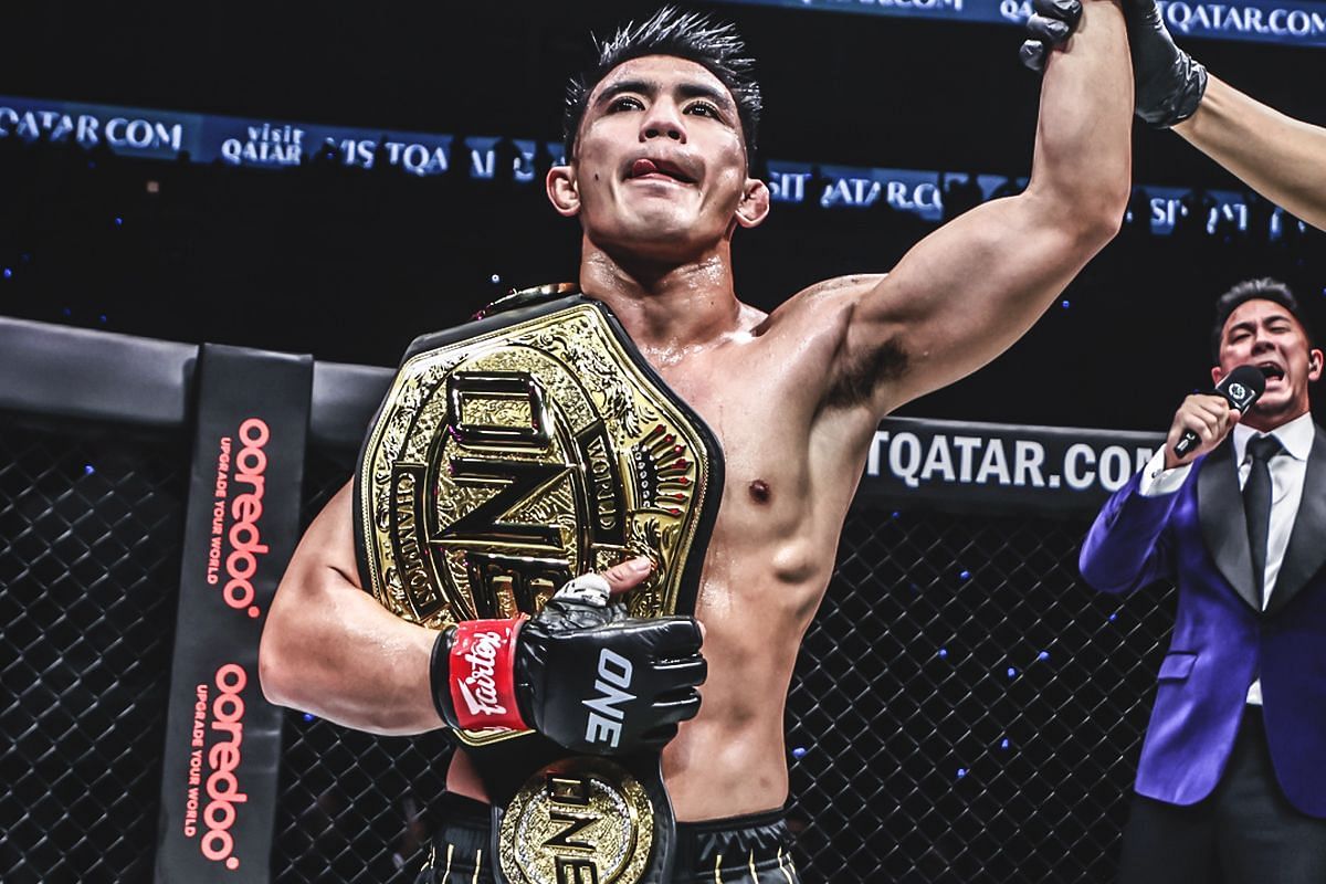 Joshua Pacio and Jarred Brooks - Photo by ONE Championship