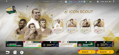 EA FC Tactical introduced a new Icon Scout lineup Image via EA Sports)