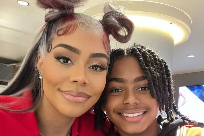 Derrick Rose's ex Mieka Reese shares update on son PJ's health as she preps dinner