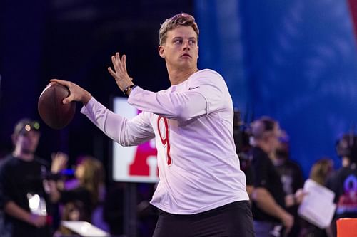 Joe Burrow at NFL Pro Bowl Games: Skills Showdown - Source: Getty