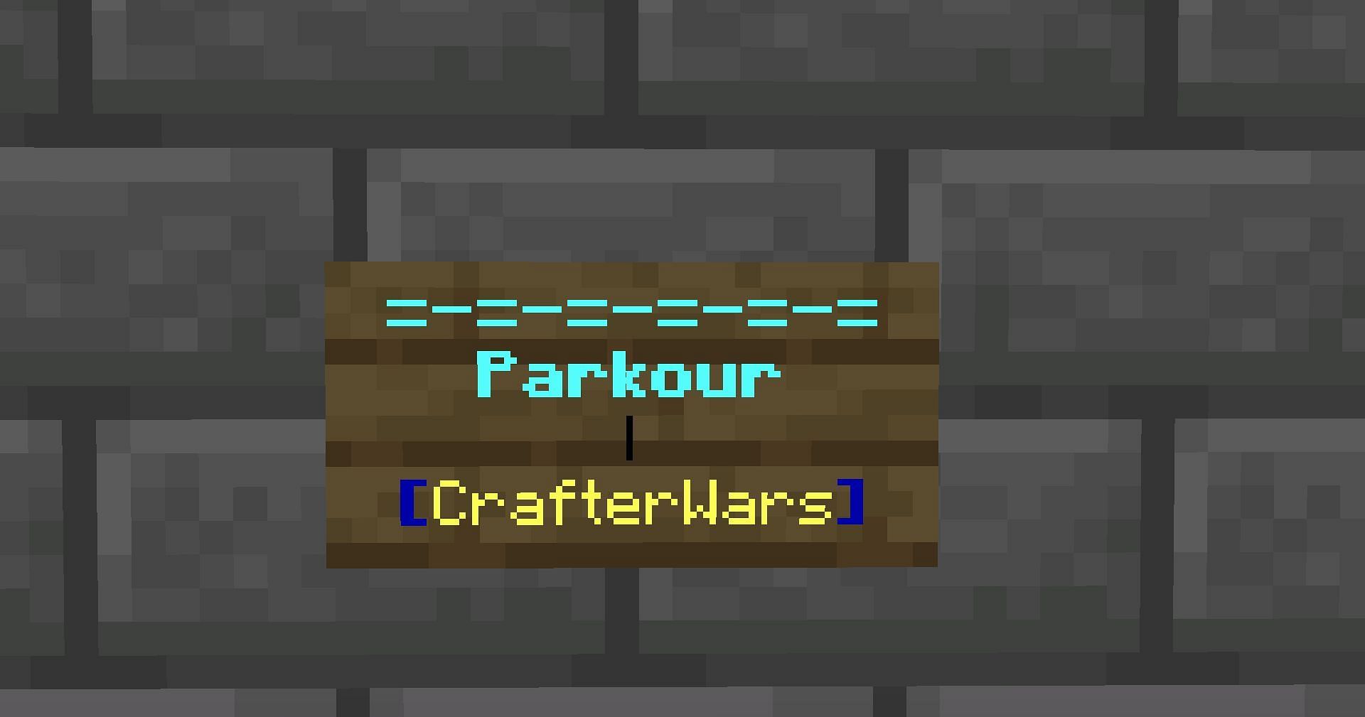 CrafterWars is a fantastic server (Image via Mojang Studios)