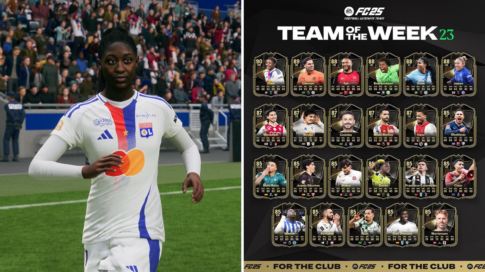 TOTW 23 is now live (Image via Sportskeeda Gaming/EA Sports)