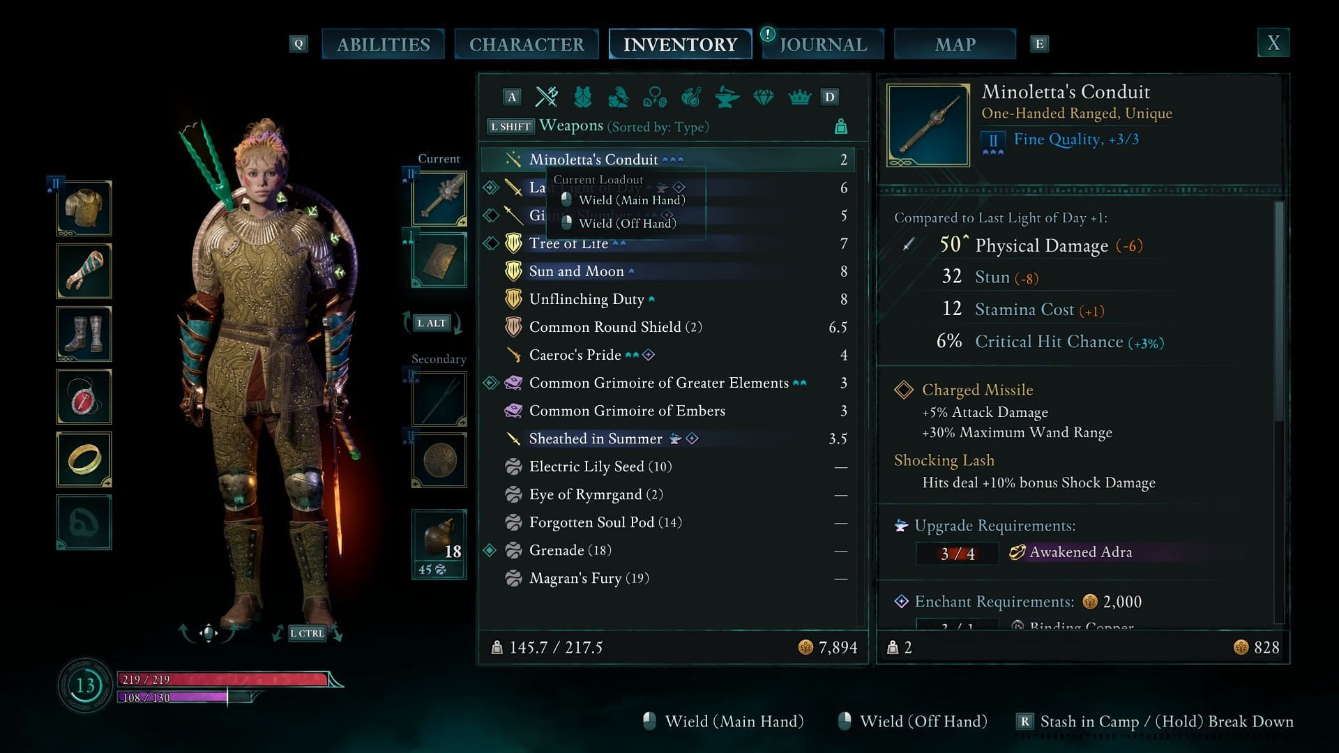 Wands aren&#039;t needed to cast spells, but the ranged damage they do is significant (Image via Obsidian Entertainment)