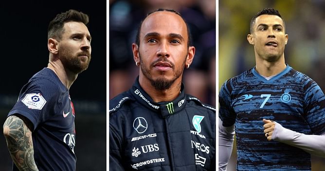 Cristiano Ronaldo or Lionel Messi? When F1 legend Lewis Hamilton named his GOAT