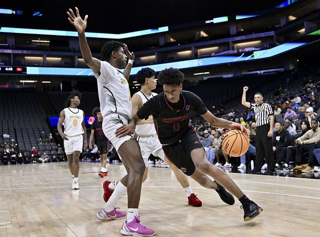 Day two CIF State basketball championship games at the Golden 1 Center in Sacramento. - Source: Getty