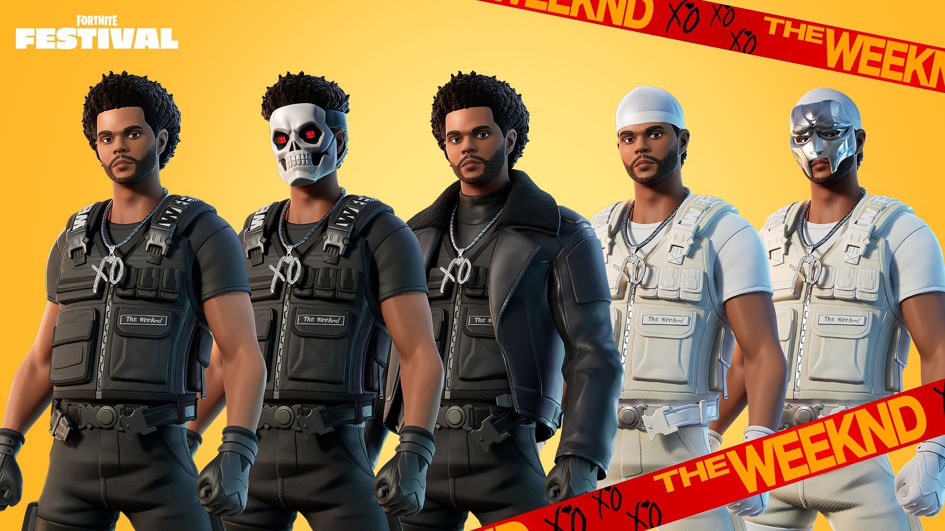 The Weeknd Combat skin is now in Fortnite (Image via Epic Games)