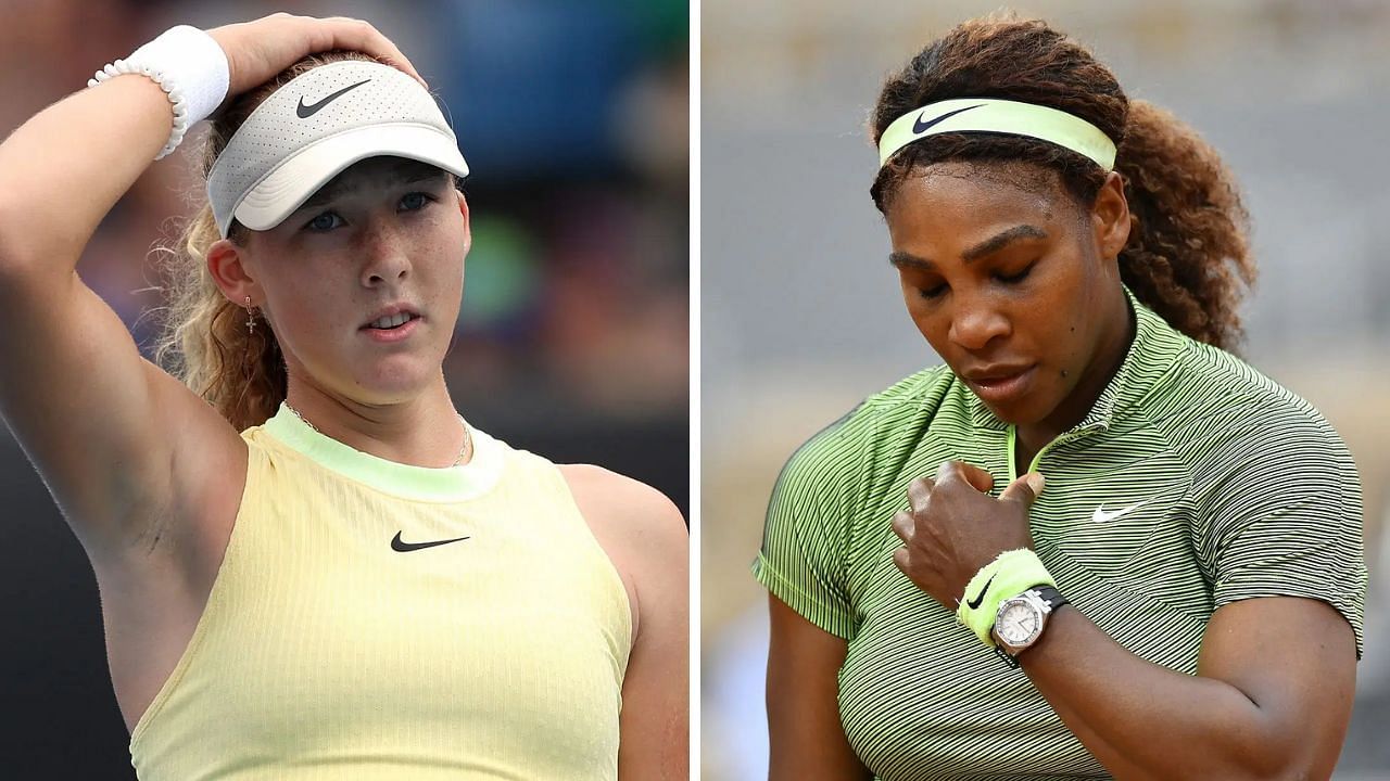 Serena Williams Mirra Andreeva