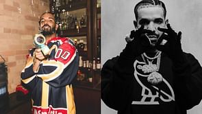 "Even the way he threw that sandle was zesty"- Drake memes erupt as internet reacts to footage of rapper trying to take out a drone