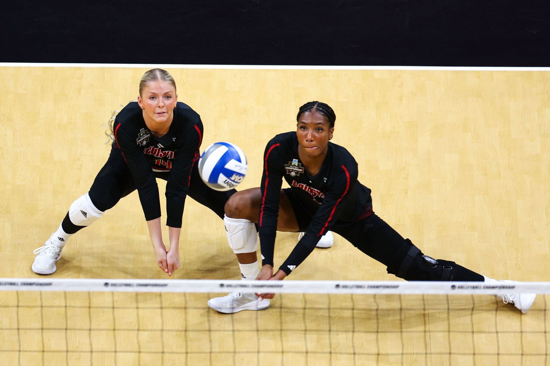 2024 Division I Women&#039;s Volleyball Semifinals - Anna DeBeer in action (Source: Getty)