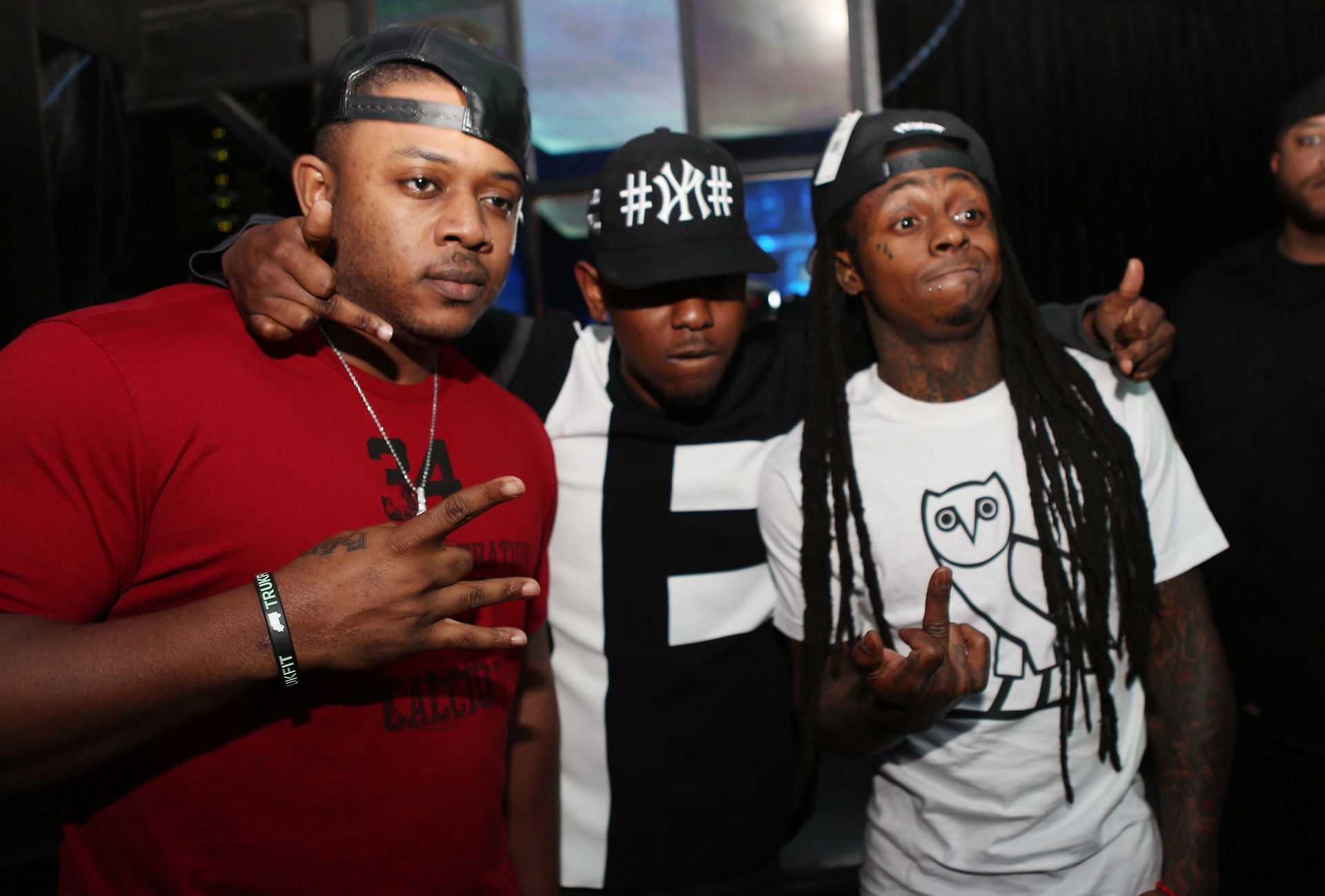 Kendrick Lamar and Lil Wayne - Source: Getty (Photo by Aaron Davidson/WireImage)