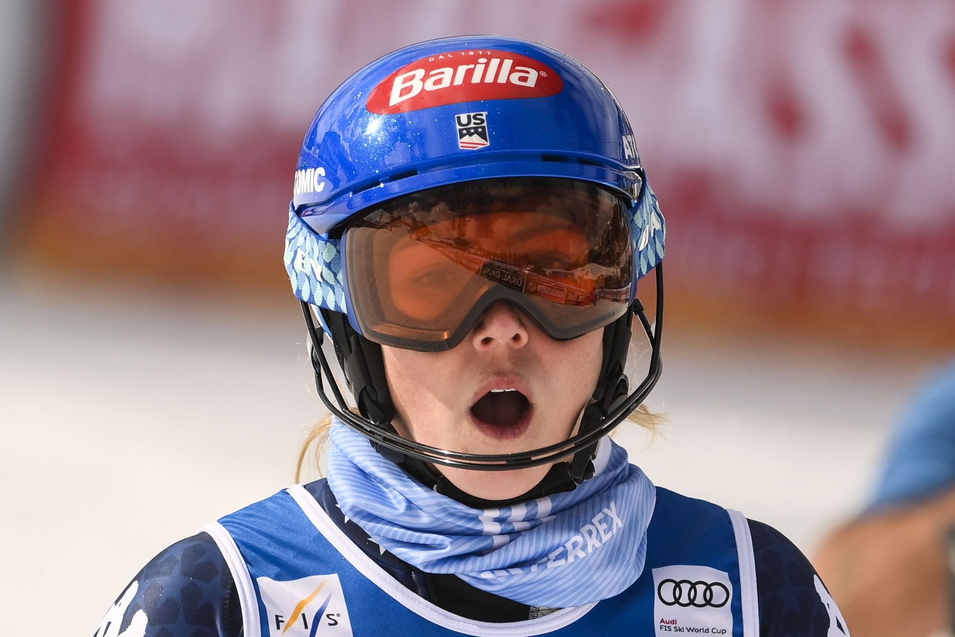 Mikaela Shiffrin during the Audi FIS Ski World Cup Sestriere 2025 - Source: Getty