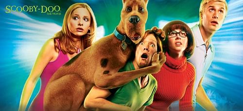 The main cast of the Scooby-Doo movie. (Image via Apple TV)