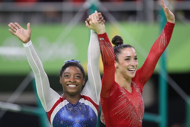 "We’re basically like sisters" - When Simone Biles reflected on Aly Raisman's heartfelt words following all around gold medal at Rio Olympics