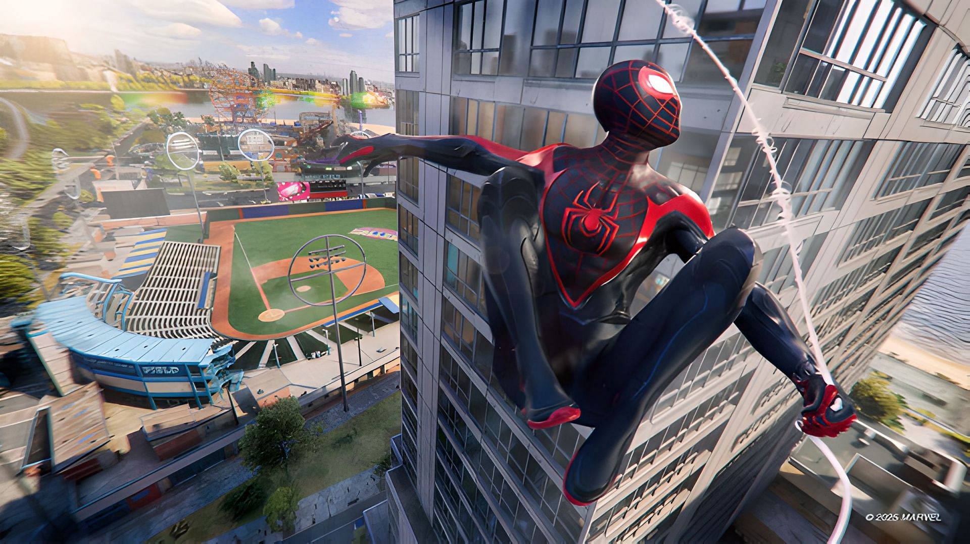 Spider-Man 2 is now available for purchase via Steam and Epic Games Store (Image via Insomniac Games)