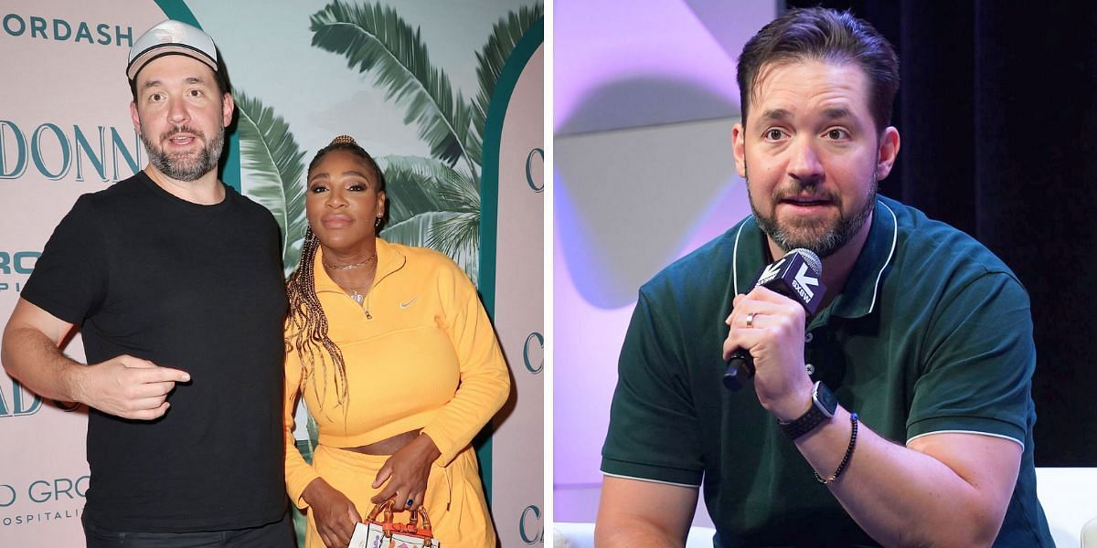 Serena Williams with her husband Alexis Ohanian [Image Source: Getty Images]