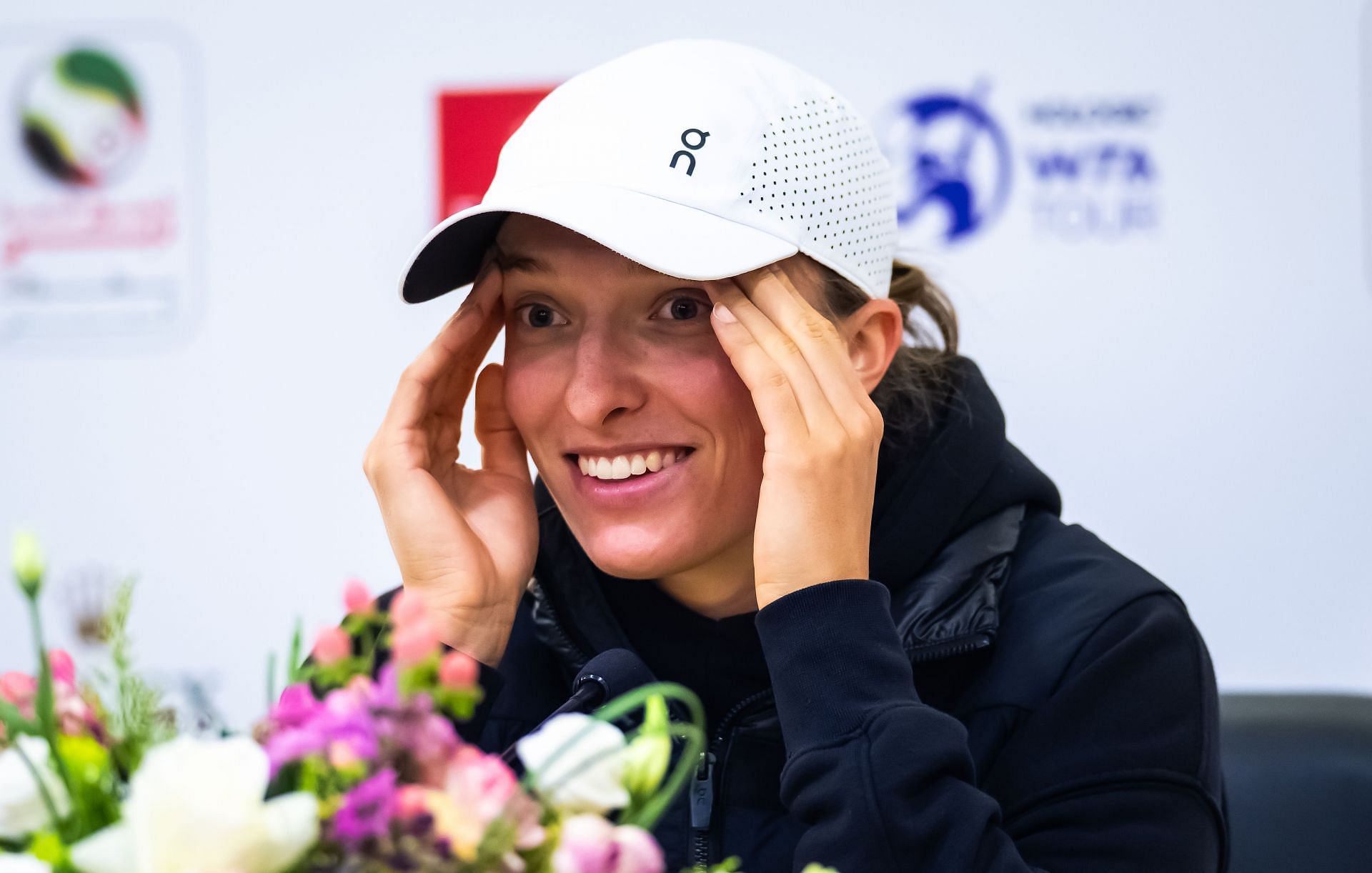 Swiatek at the Dubai Duty Free Tennis Championships - Source: Getty